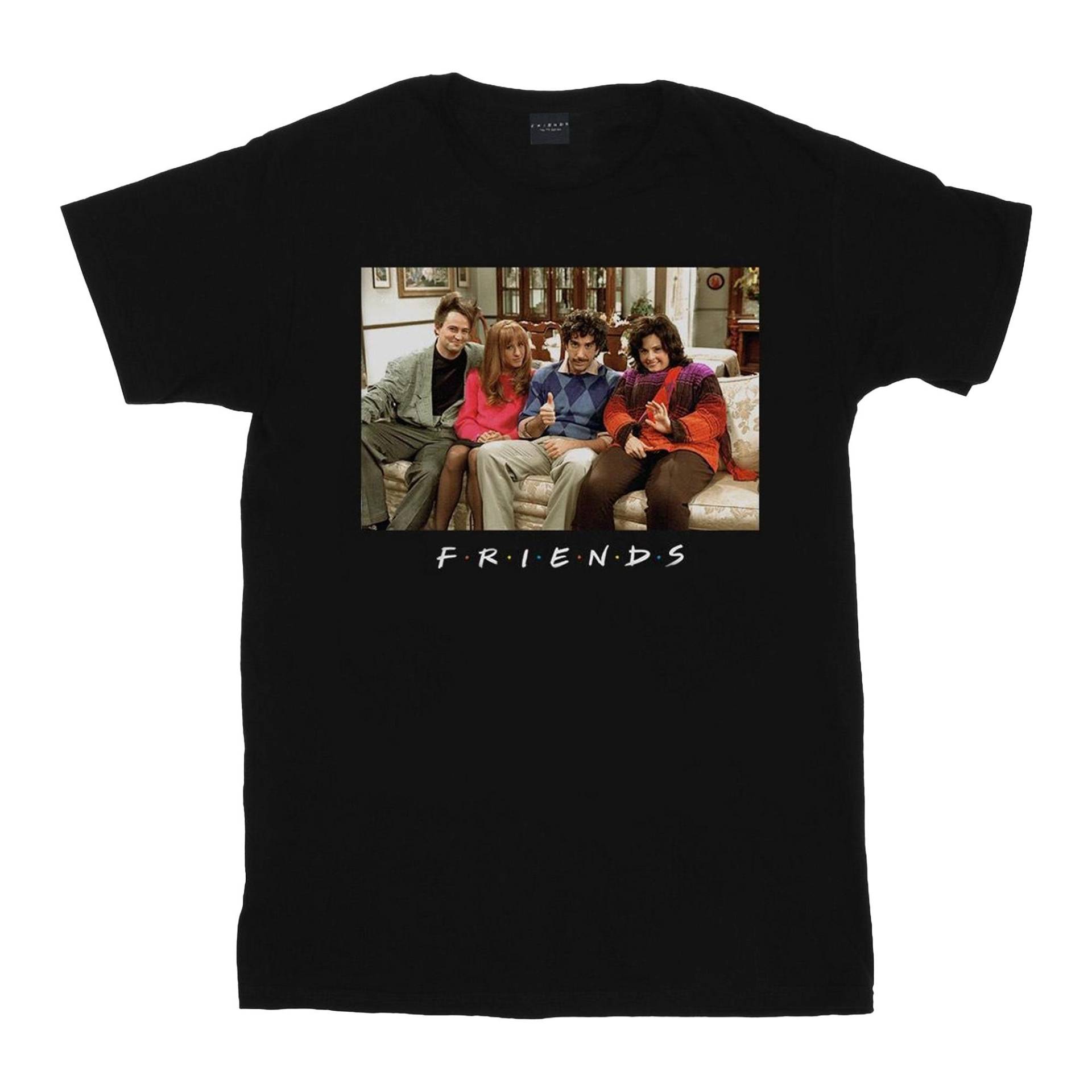 Retrospective Still Tshirt Jungen Schwarz 116 von Friends