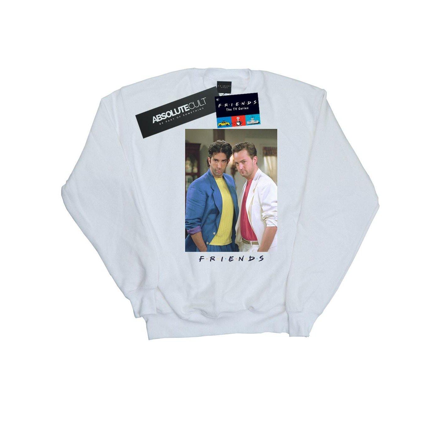 Ross And Chandler College Sweatshirt Jungen Weiss 152-158 von Friends