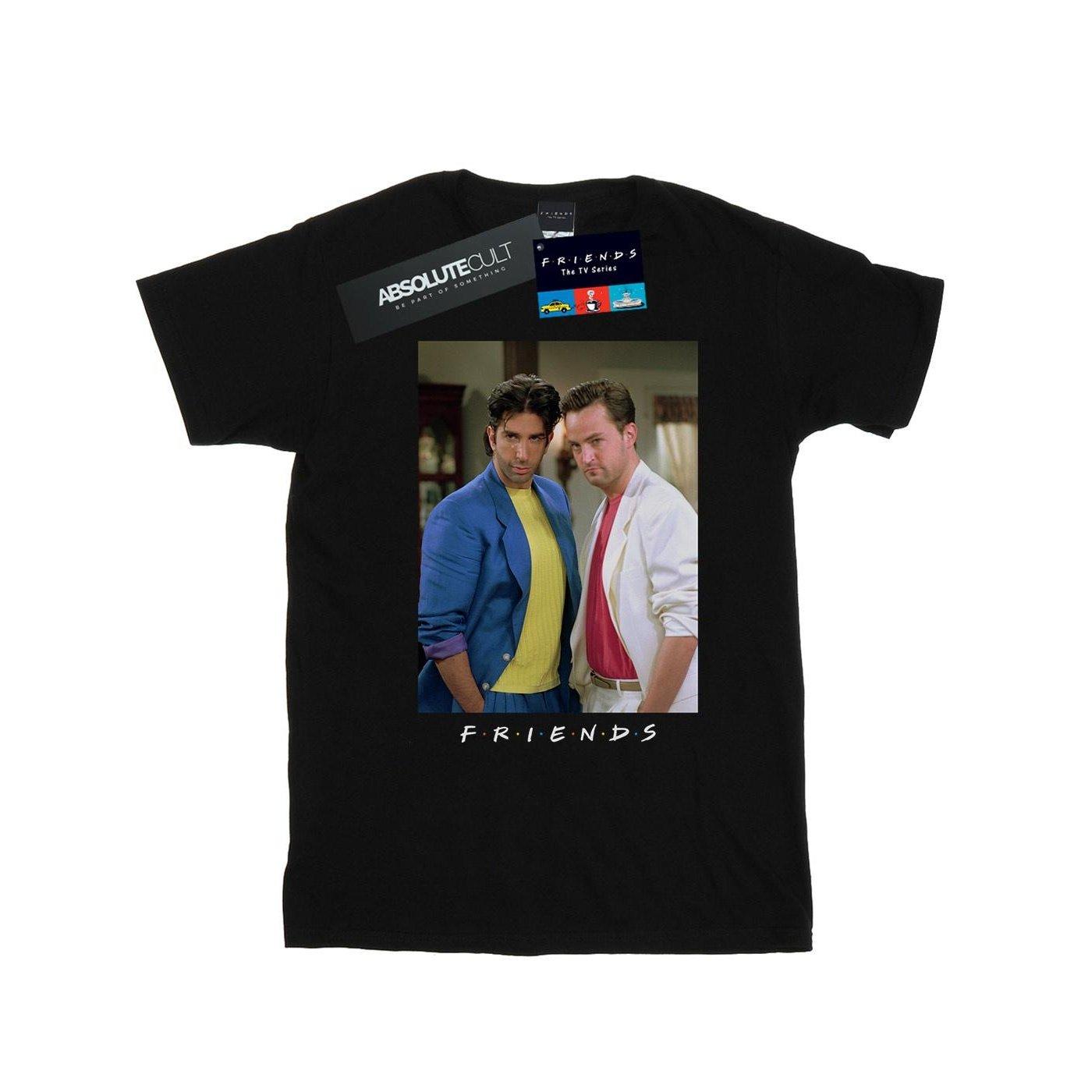 Ross And Chandler College Tshirt Damen Schwarz L von Friends