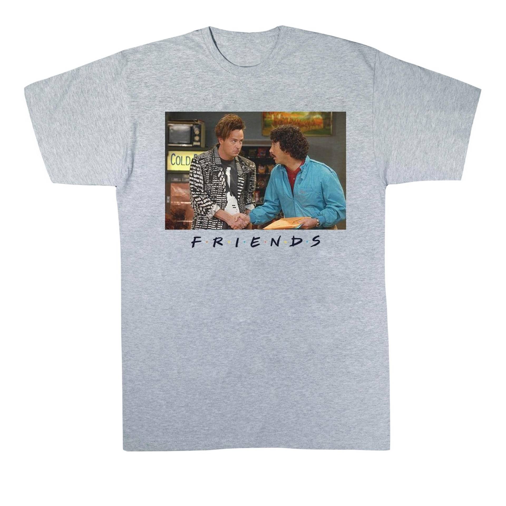 Ross And Chandler Handshake Tshirt Jungen Grau 152-158 von Friends