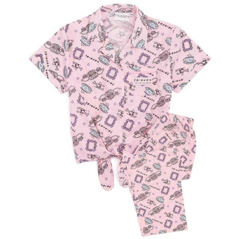 Schlafanzug Kurzärmlig Mädchen Pink 140 von Friends