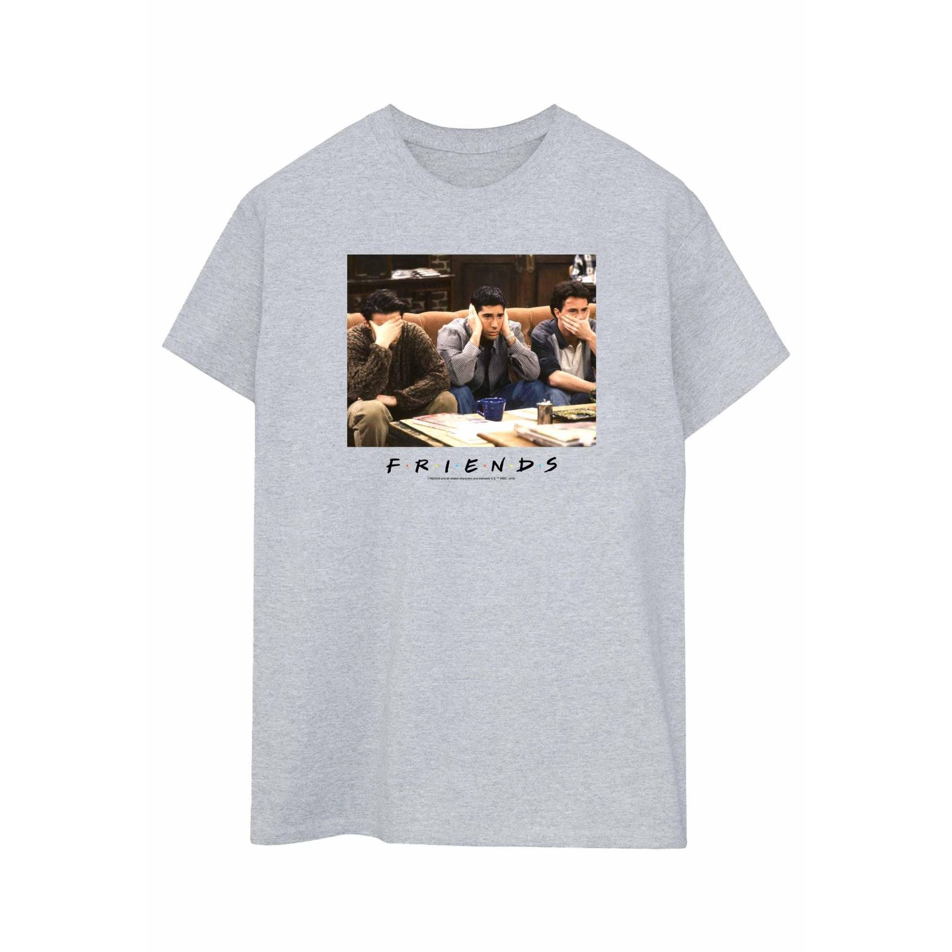 Three Wise Guys Tshirt Damen Grau XXL von Friends