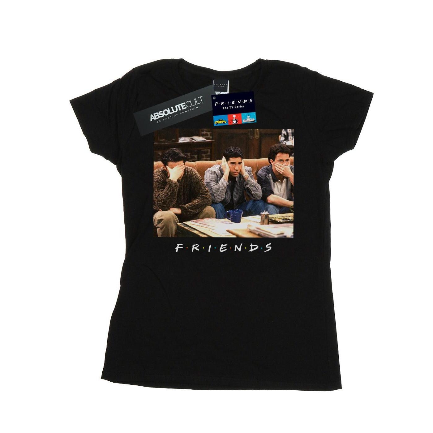 Three Wise Guys Tshirt Damen Schwarz S von Friends