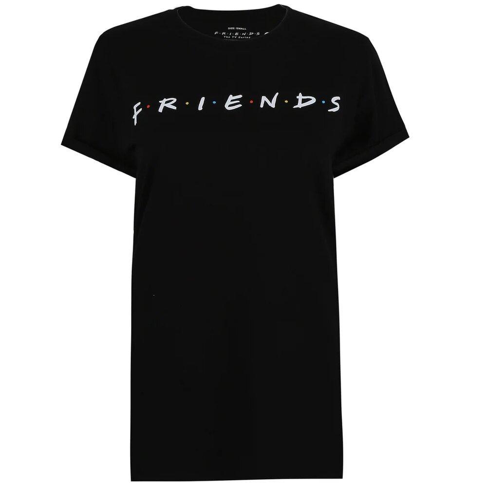 Tshirt Damen Schwarz L von Friends