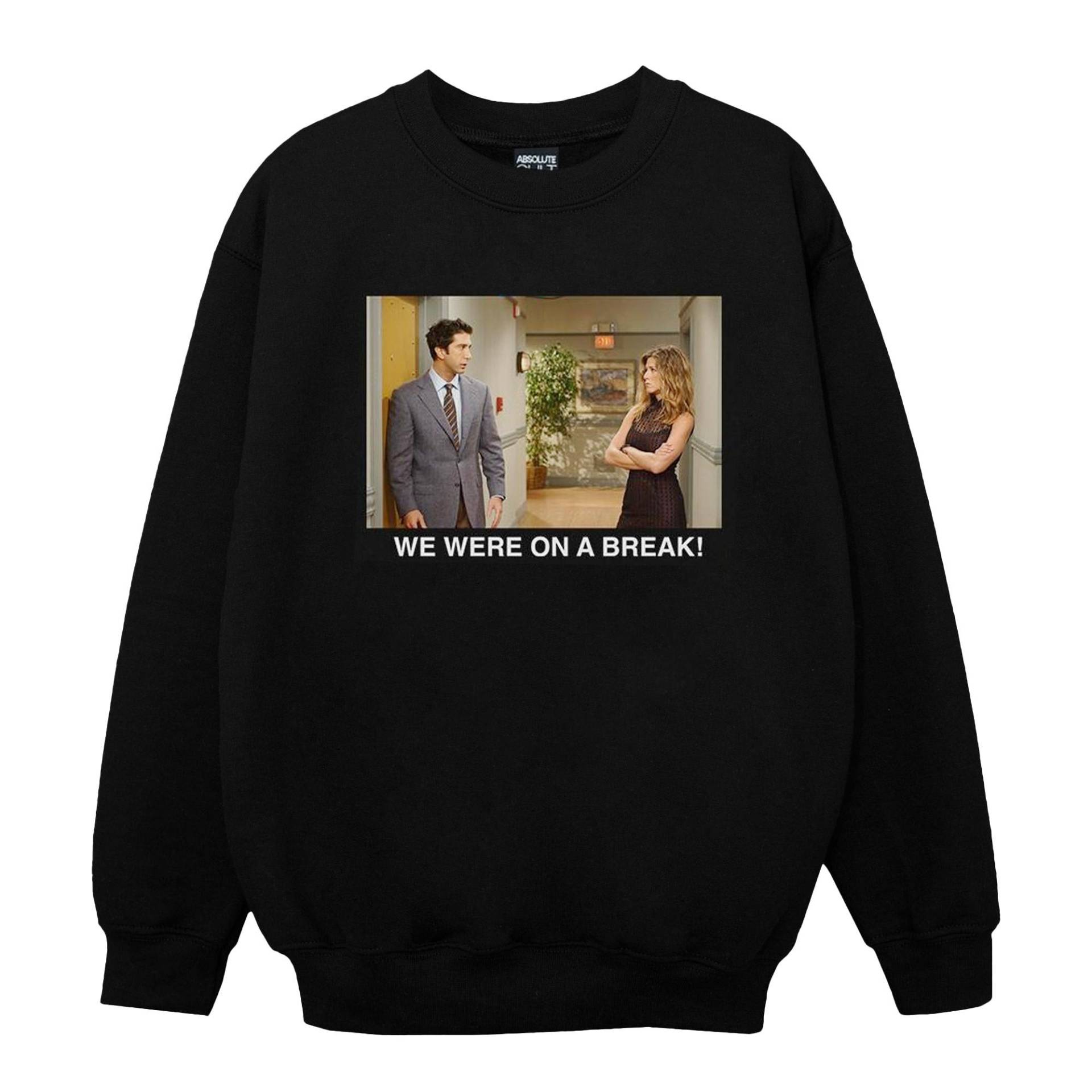 We Were On A Break Hallway Sweatshirt Mädchen Schwarz 128 von Friends