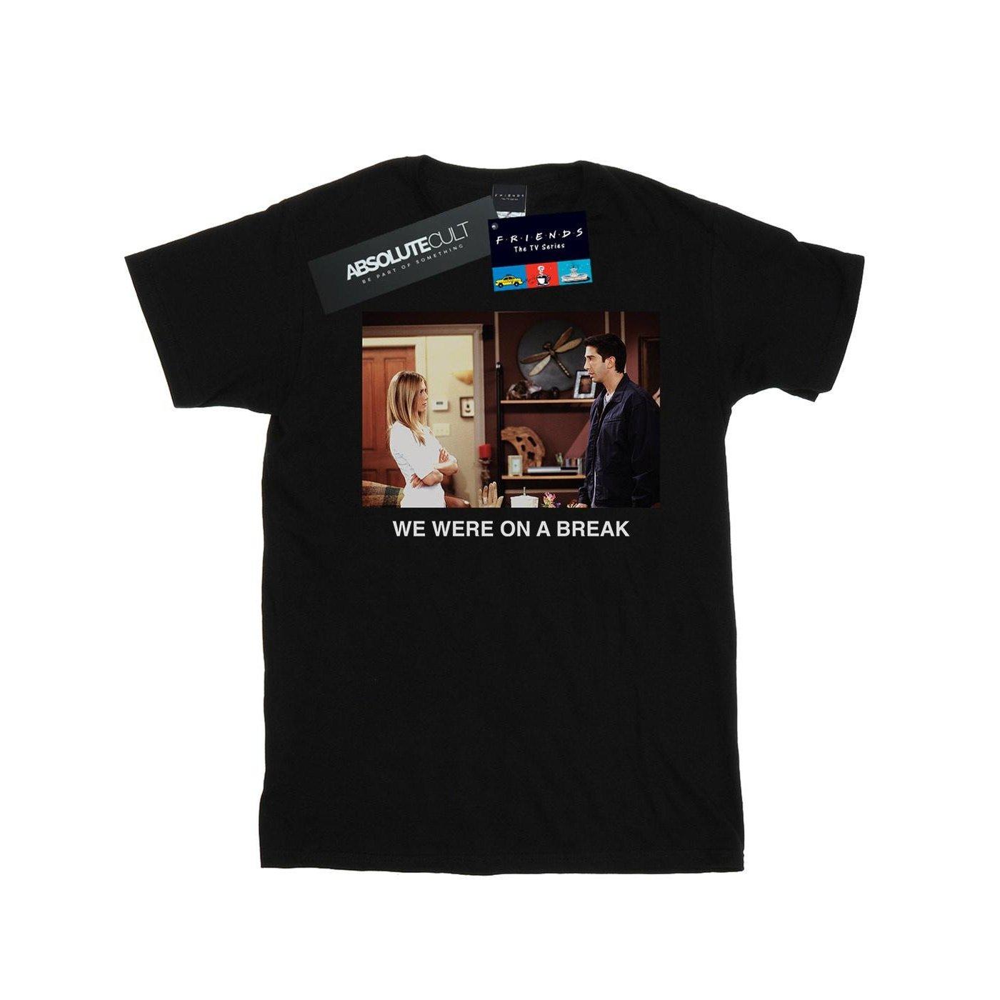 We Were On A Break Photo Tshirt Herren Schwarz M von Friends