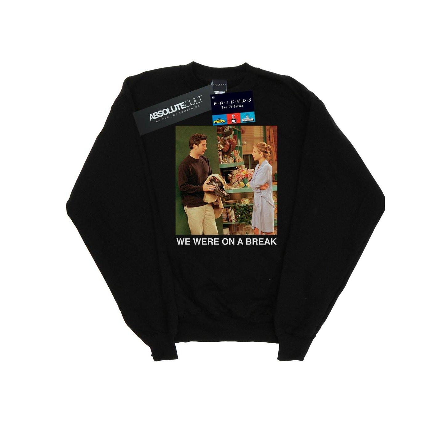 We Were On A Break Robe Sweatshirt Damen Schwarz L von Friends