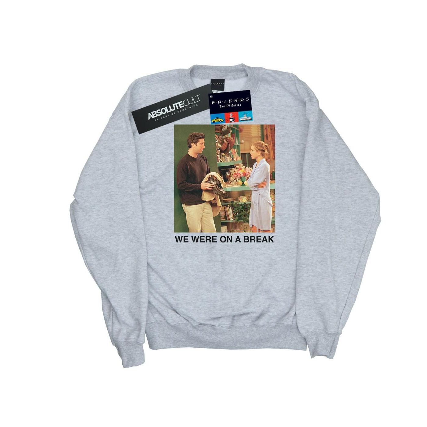 We Were On A Break Robe Sweatshirt Mädchen Grau 140/146 von Friends