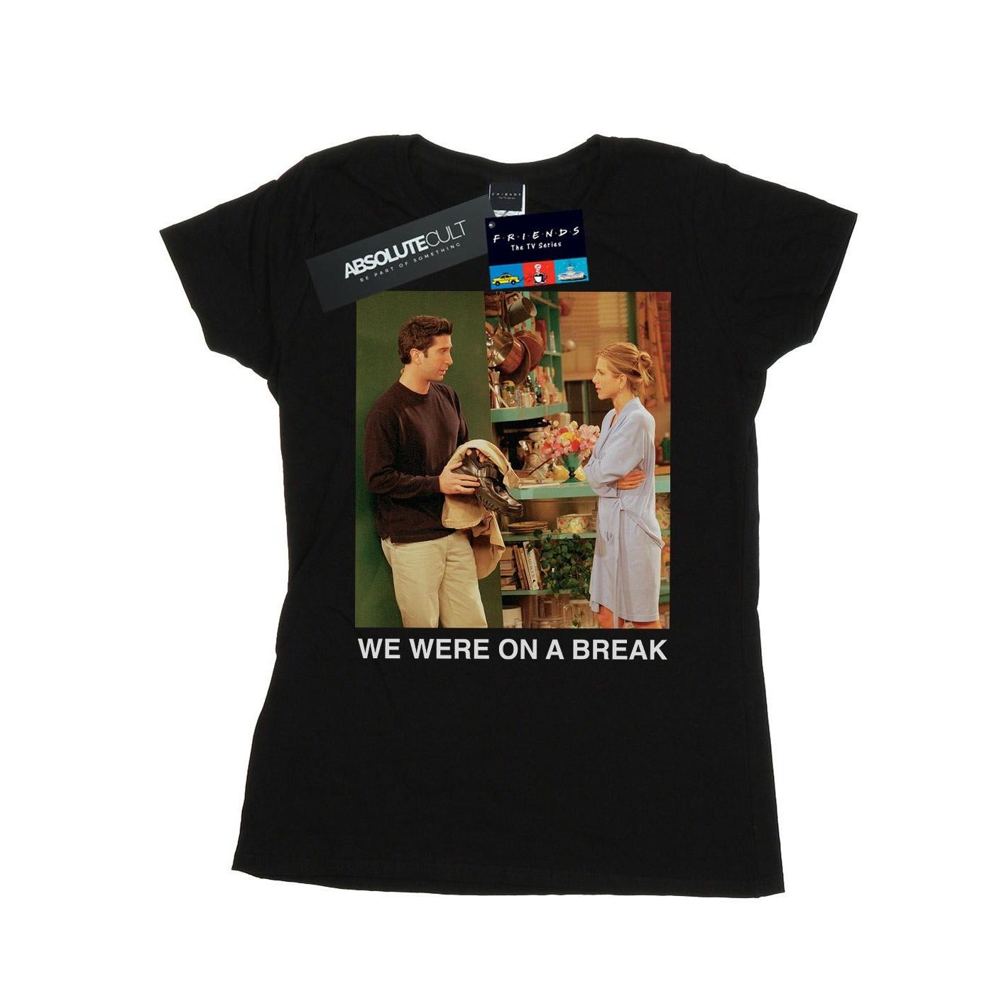 We Were On A Break Robe Tshirt Damen Schwarz S von Friends