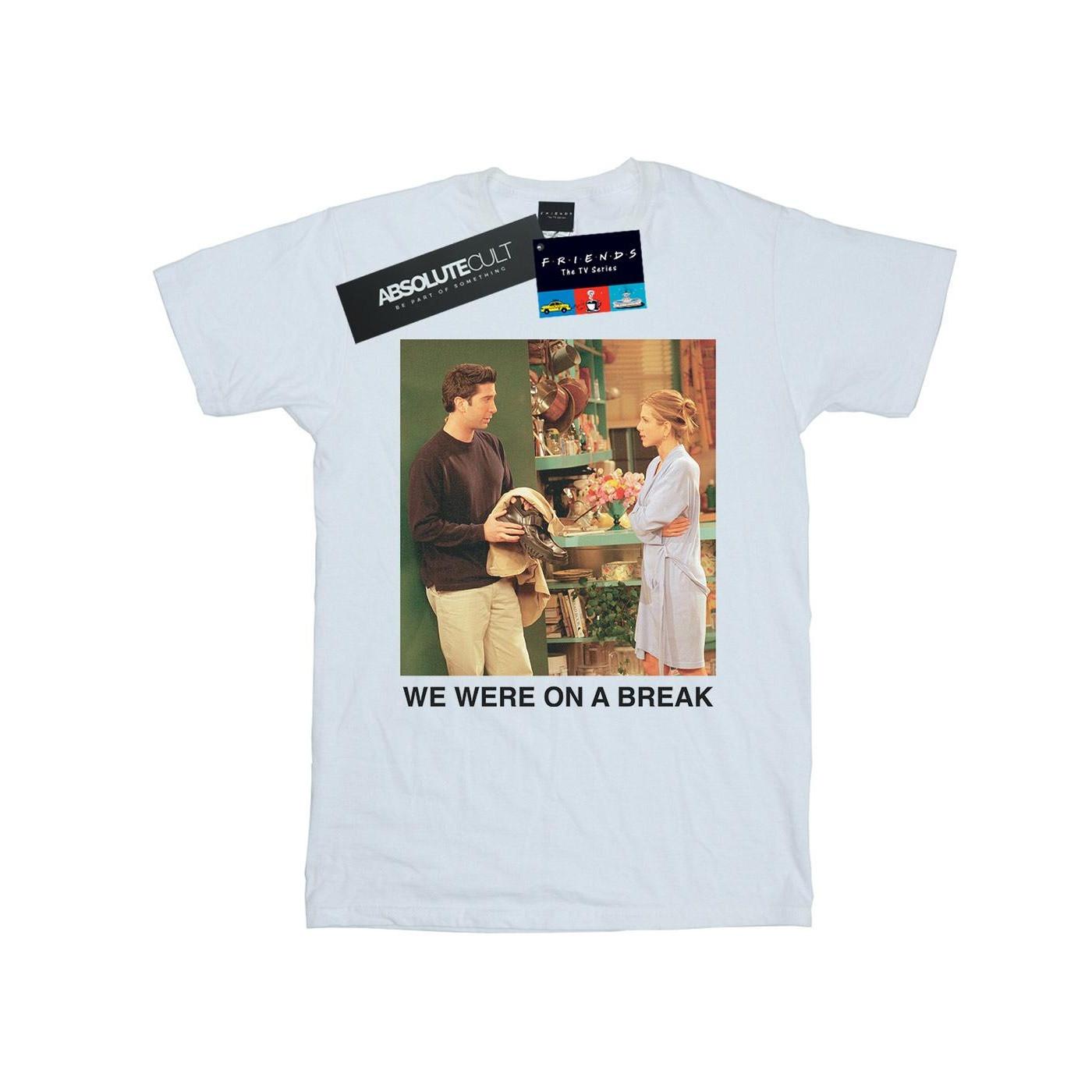 We Were On A Break Robe Tshirt Herren Weiss 3XL von Friends