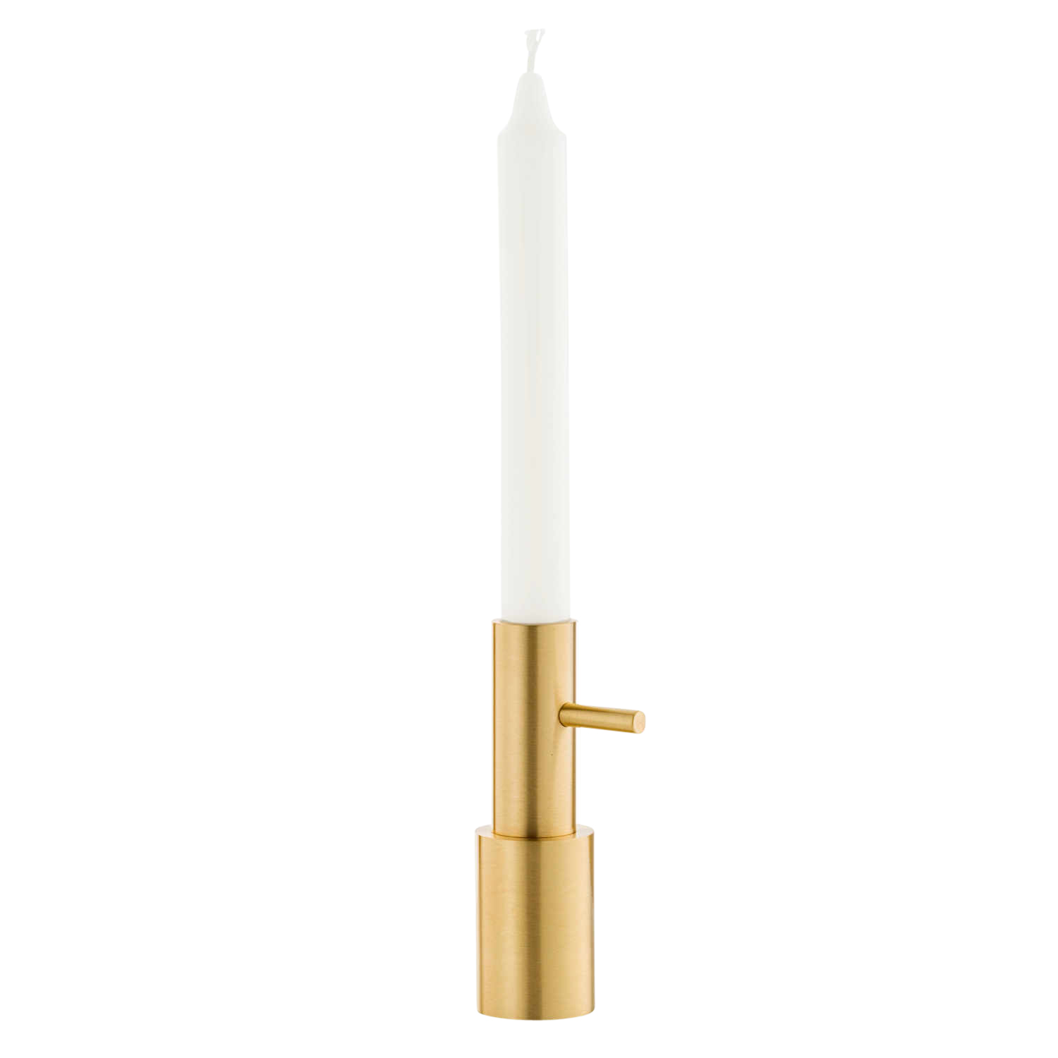 CANDLEHOLDER Single #2 Kerzenständer, Ausführung messing von Fritz Hansen