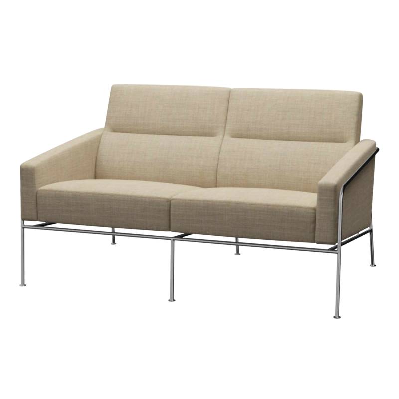 DIE SERIES 3302 2er Stoff Sofa, Bezug remix, 163 slate von Fritz Hansen