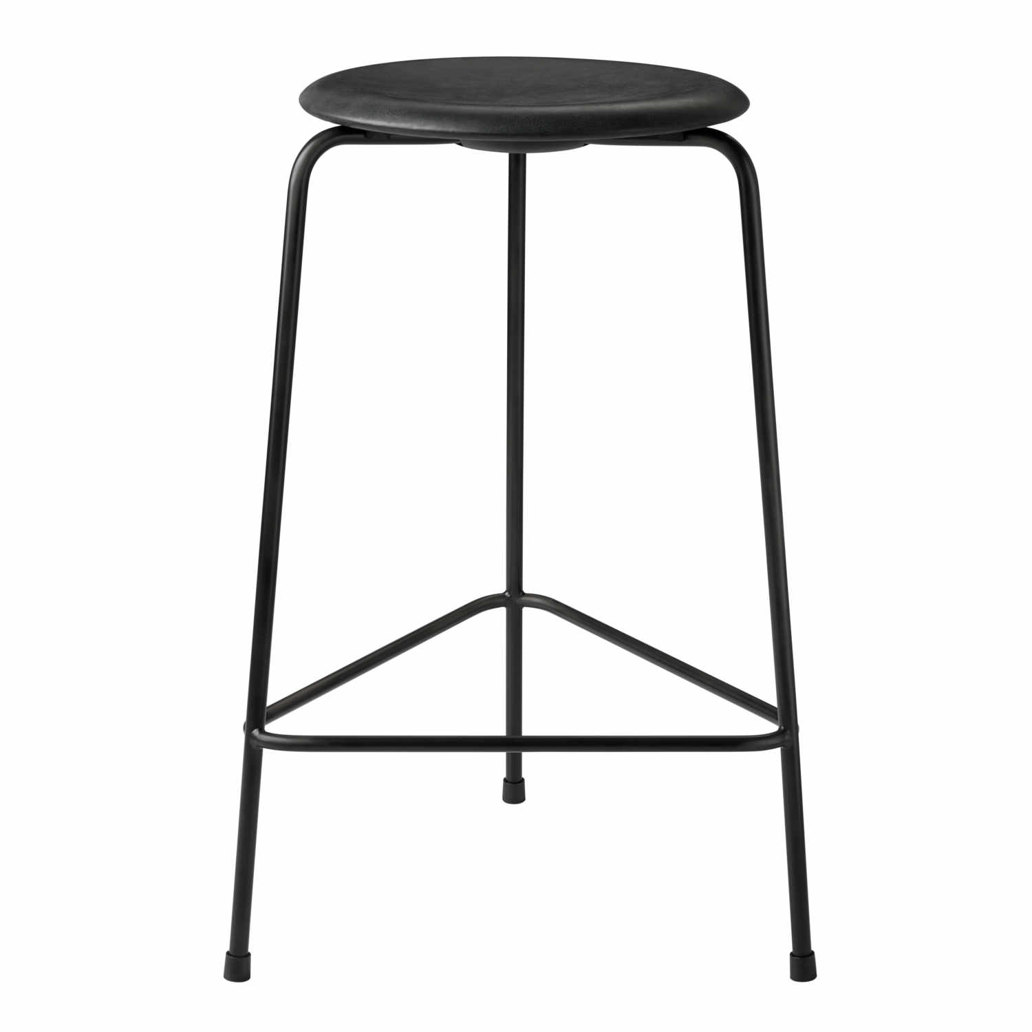 High Dot Black Barhocker von Fritz Hansen