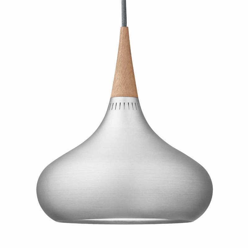 Orient P1 Pendelleuchte, Farbe aluminium/oak von Fritz Hansen