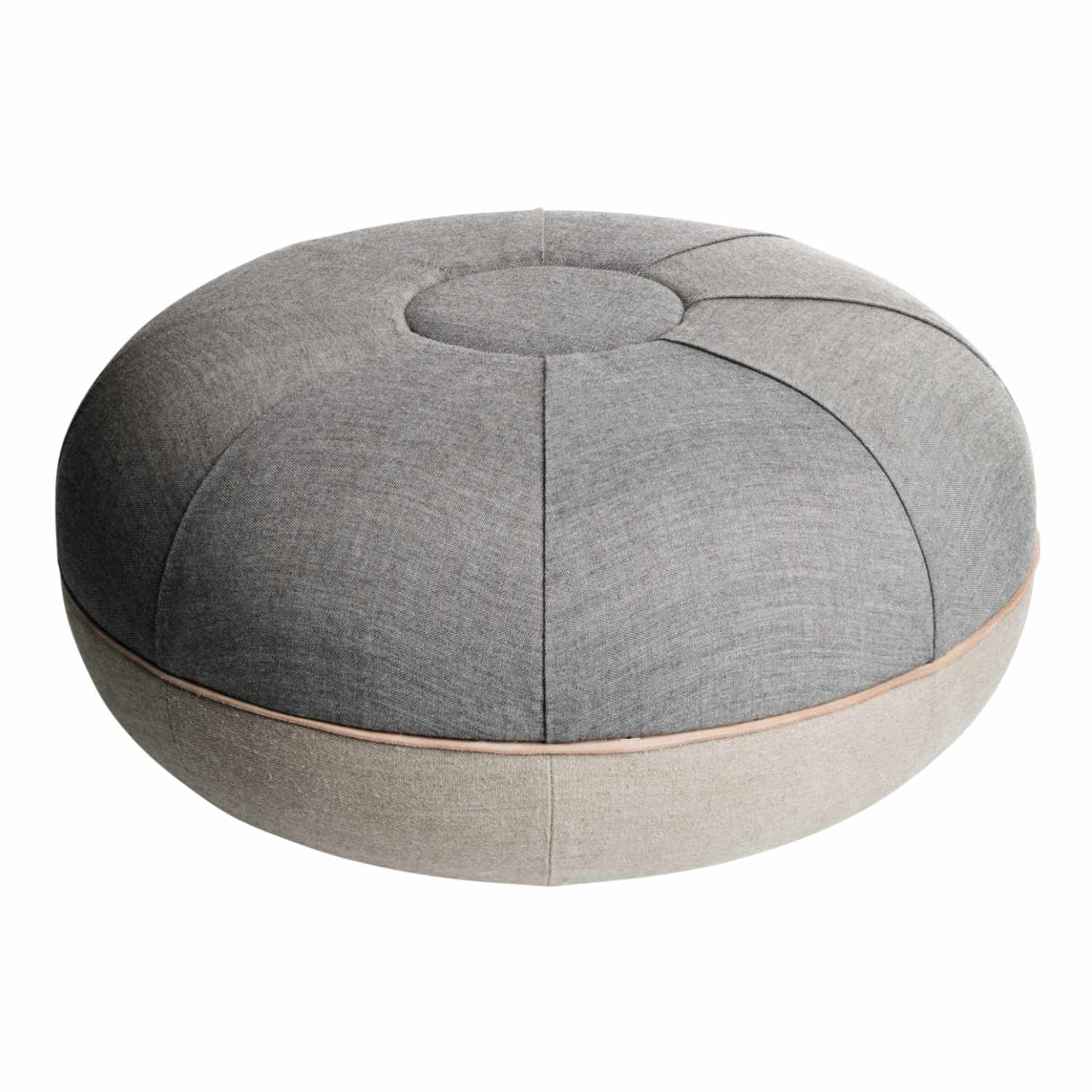 POUF Sitzkissen, Farbe concrete von Fritz Hansen