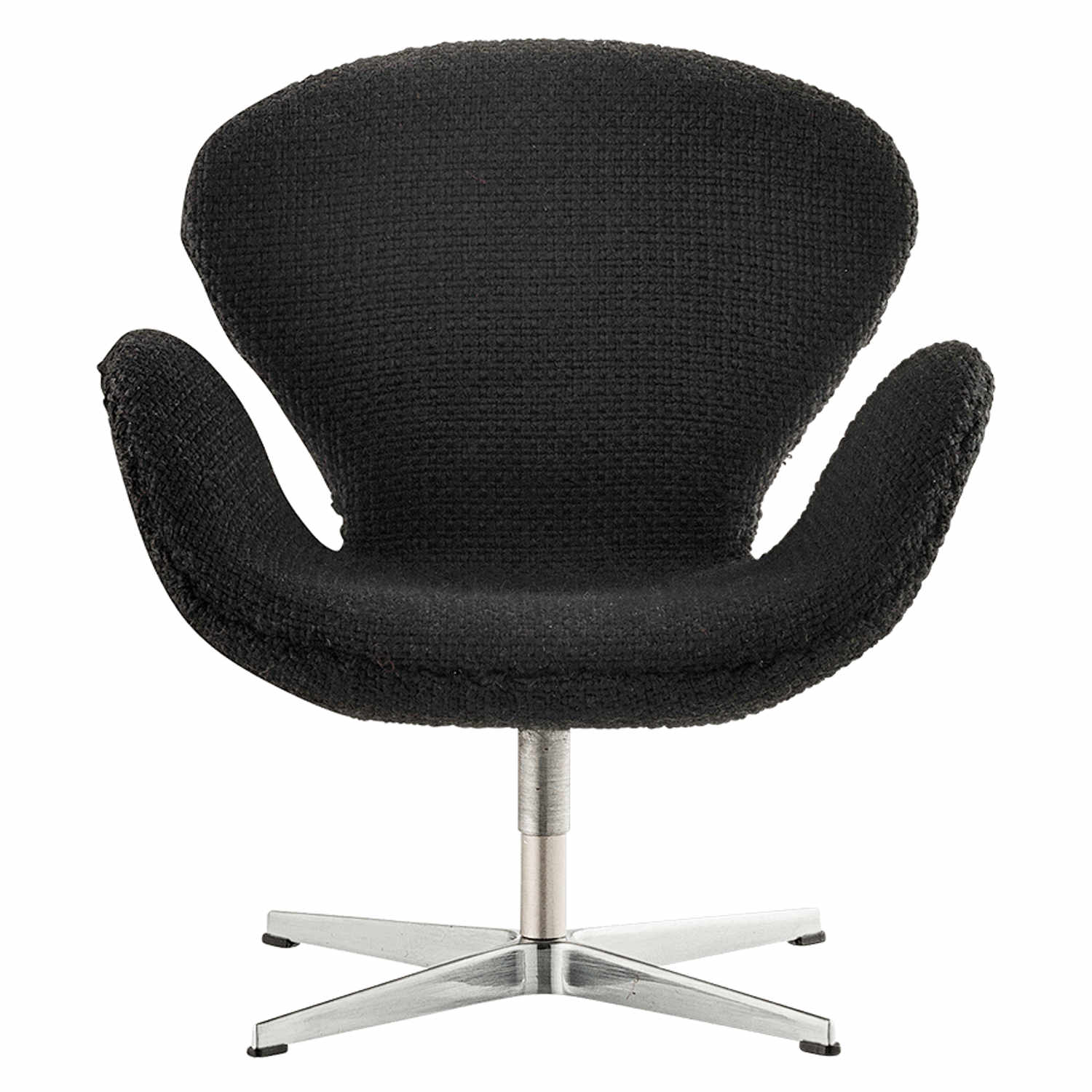 SCHWAN Sessel Miniatur, Farbe schwarz von Fritz Hansen