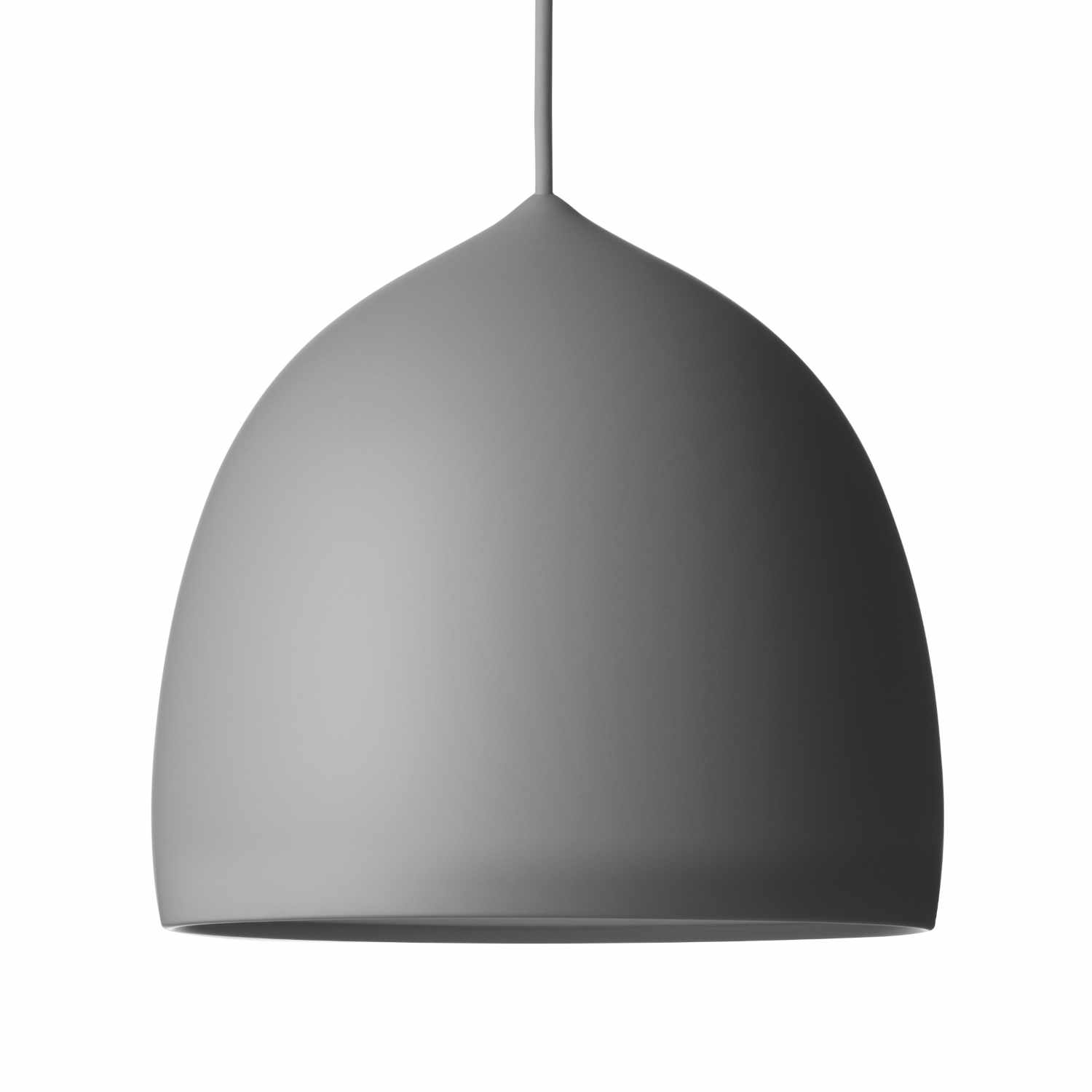 Suspence P1 Pendelleuchte, Farbe light grey von Fritz Hansen