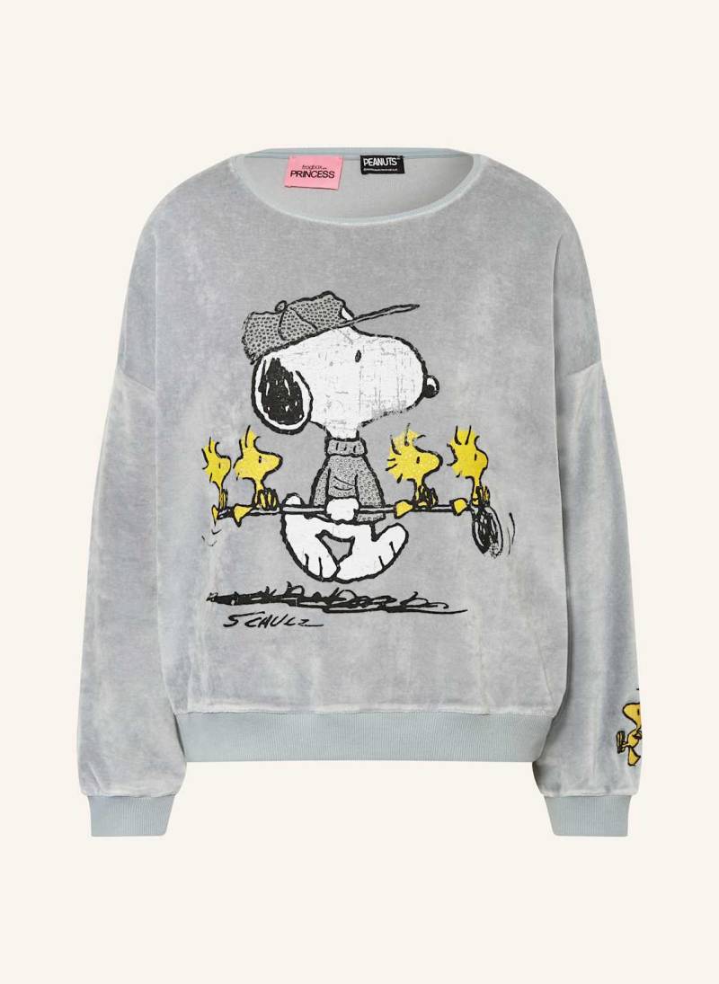 Frogbox Longsleeve Aus Nicki grau von FrogBox