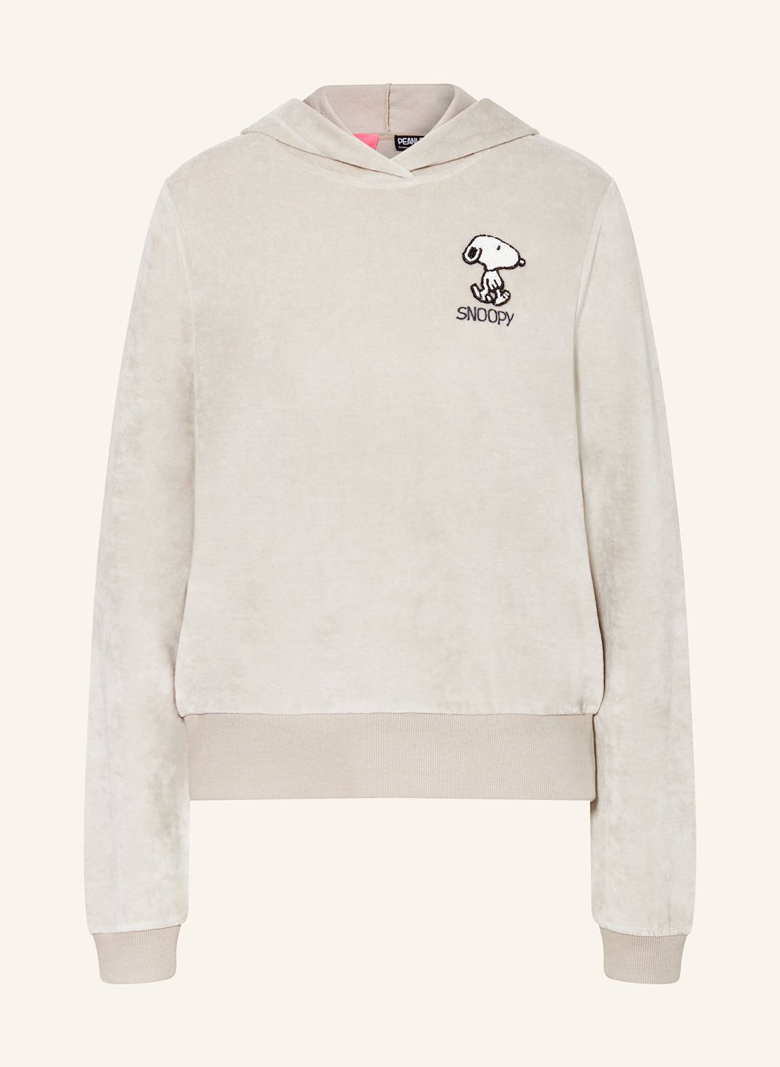 Frogbox Nicki-Hoodie Mit Schmuckperlen beige Frogbox Nicki-Hoodie Mit Schmuckperlen beige von FrogBox