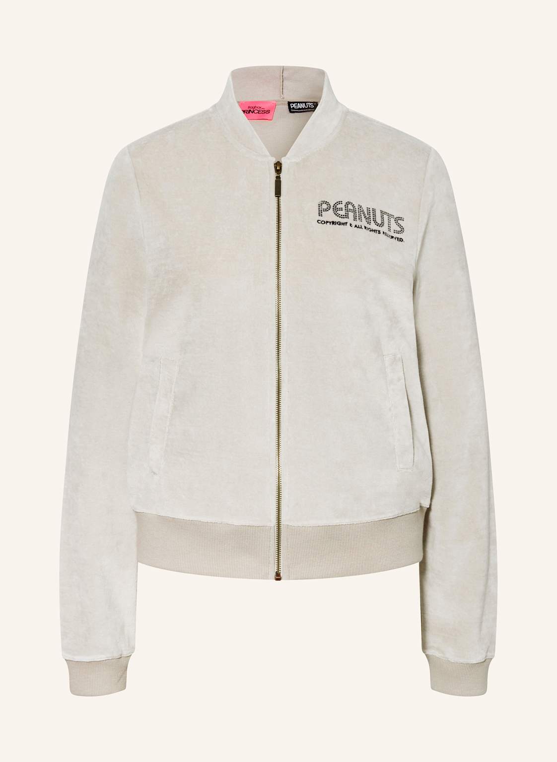 Frogbox Nickijacke Mit Schmucksteinen beige Frogbox Nickijacke Mit Schmucksteinen beige von FrogBox