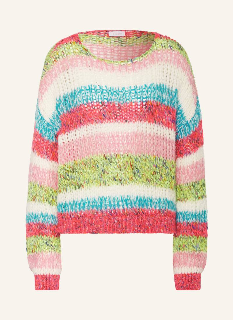 Frogbox Pullover Mit Glanzgarn pink von FrogBox