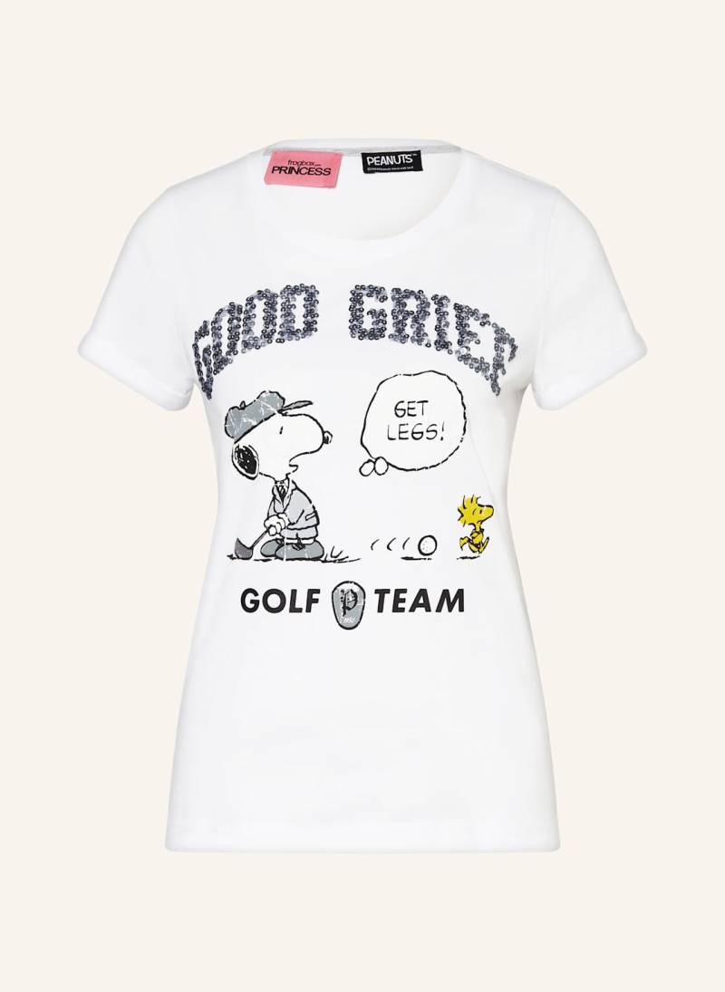 Frogbox T-Shirt Mit Pailletten weiss von FrogBox