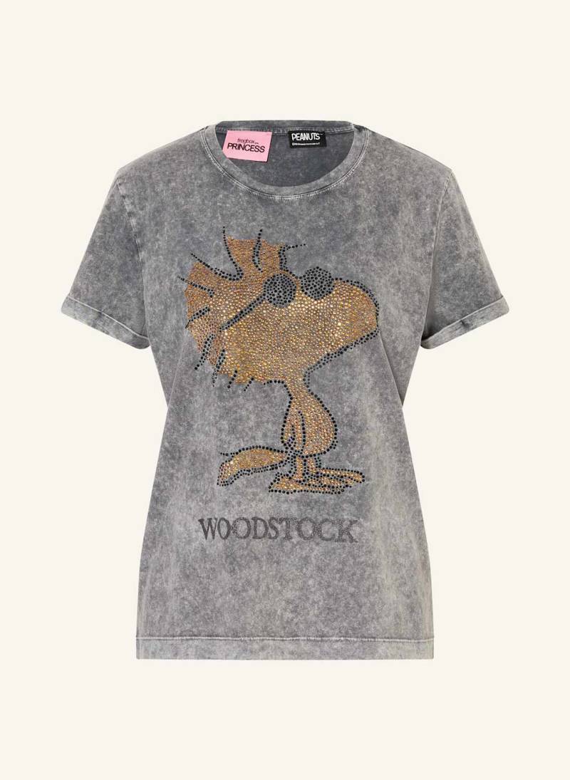 Frogbox T-Shirt Mit Schmucksteinen grau von FrogBox