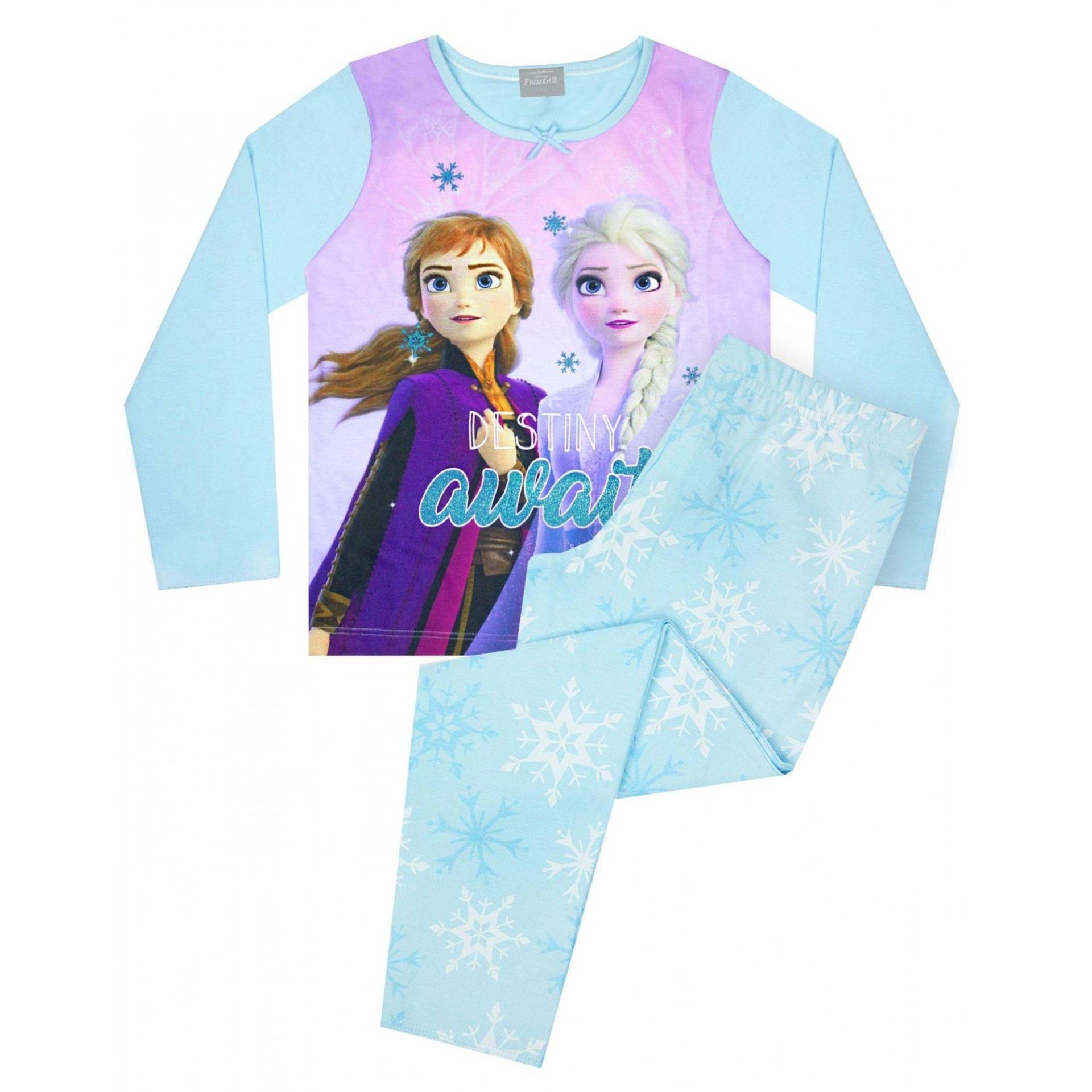 Destiny Awaits Schlafanzug Mädchen Hellblau 110 von Frozen II