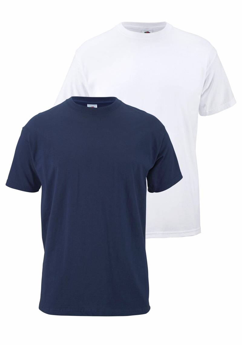 Fruit of the Loom T-Shirt, (Packung, 2 tlg.), aus reiner Baumwolle von Fruit Of The Loom
