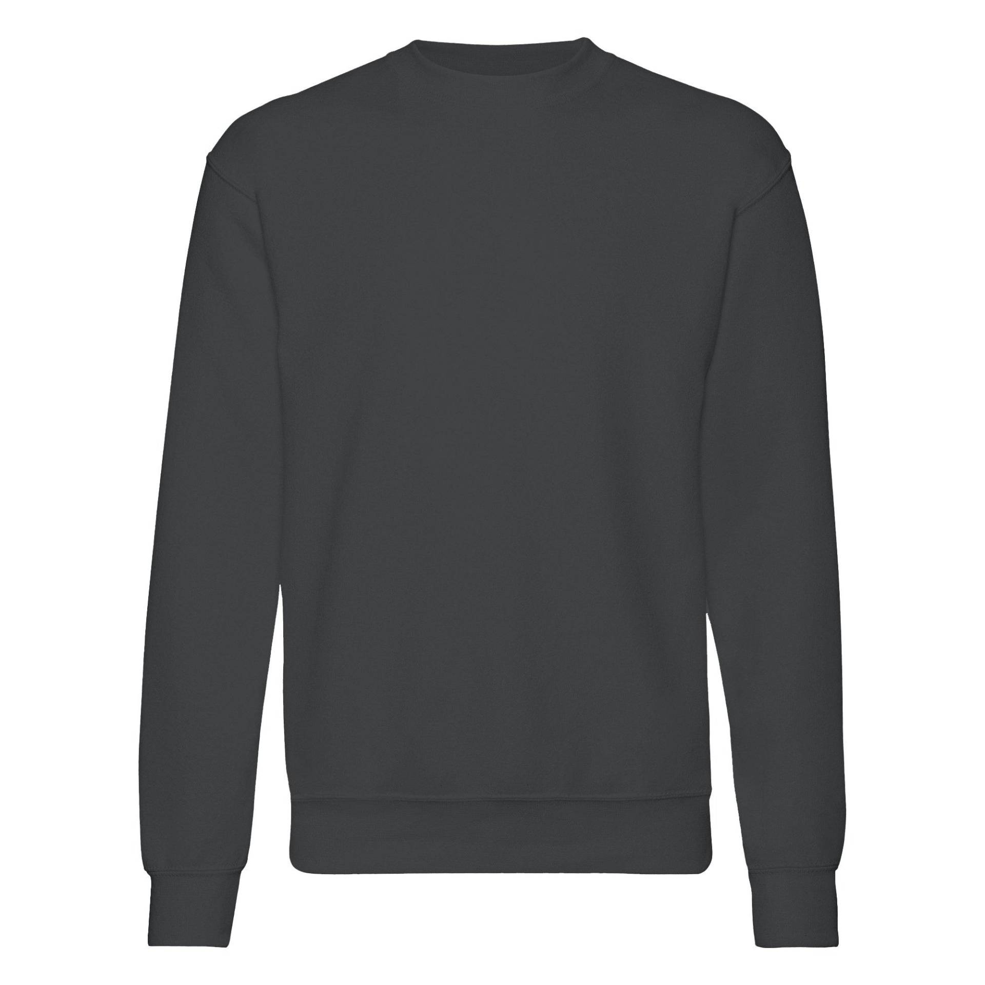 Belcoro® Garn Pullover Sweatshirt Herren Taubengrau XXL von Fruit of the Loom