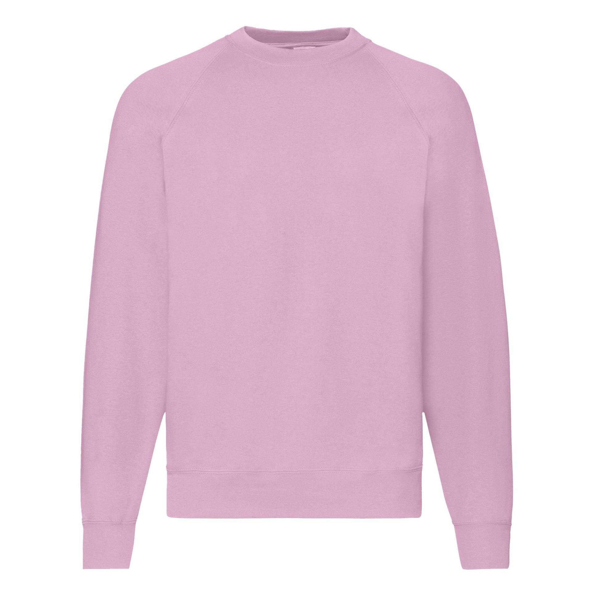 Belcoro® Pullover Sweatshirt Herren Hellrosa M von Fruit of the Loom