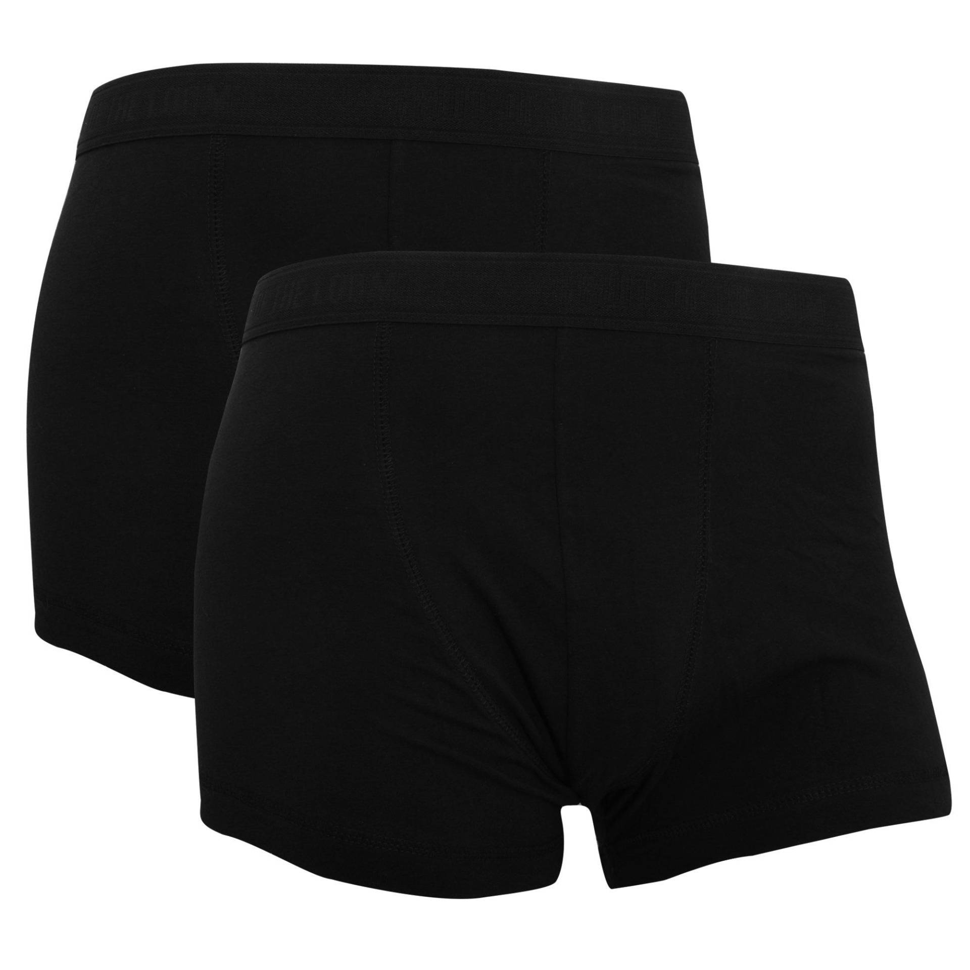 Boxershorts Unterhose, 2 Stück Herren Schwarz M von Fruit of the Loom