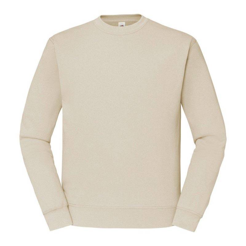 Classic 8020 Sweatshirt Herren Beige XL von Fruit of the Loom