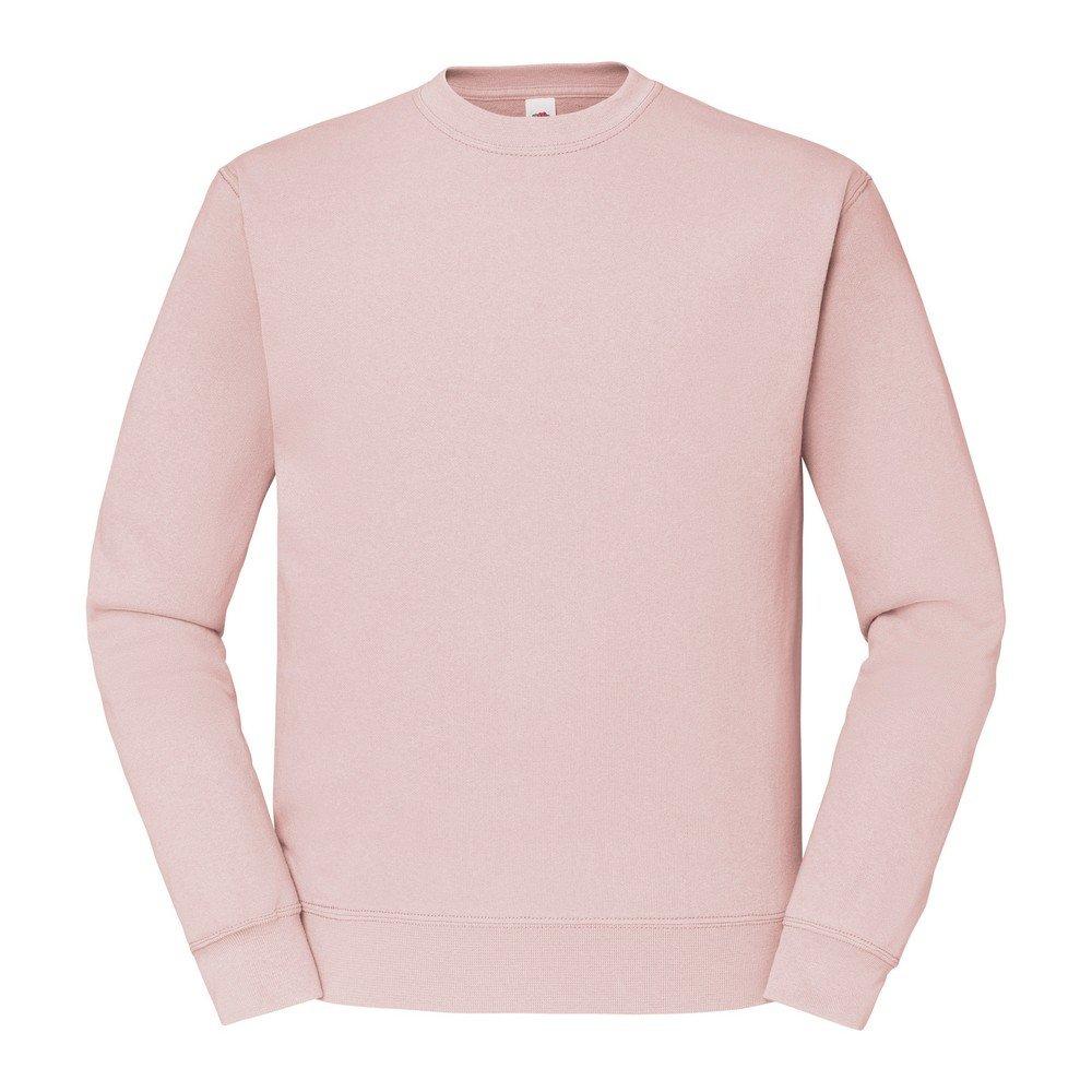 Classic 8020 Sweatshirt Herren Pink Teal S von Fruit of the Loom