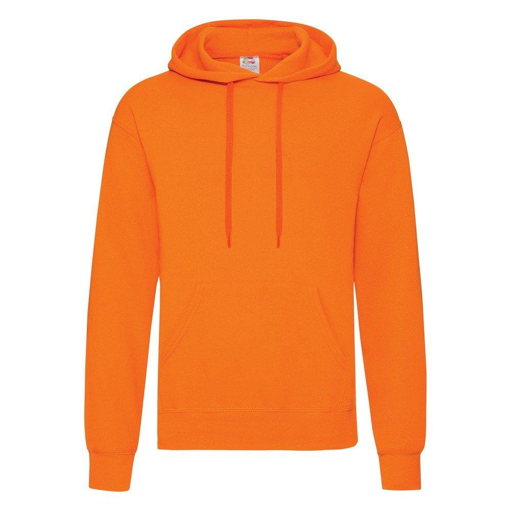 Kapuzenpullover Hoodie Kapuzensweater Herren Orange S von Fruit of the Loom