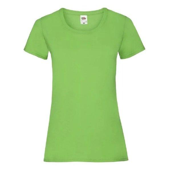 Ladyfit Tshirt Damen Limone M von Fruit of the Loom