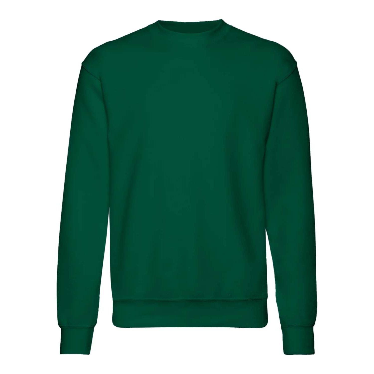 Premium 7030 Sweatshirt (2er Pack) Mädchen Grün 3-4A von Fruit of the Loom