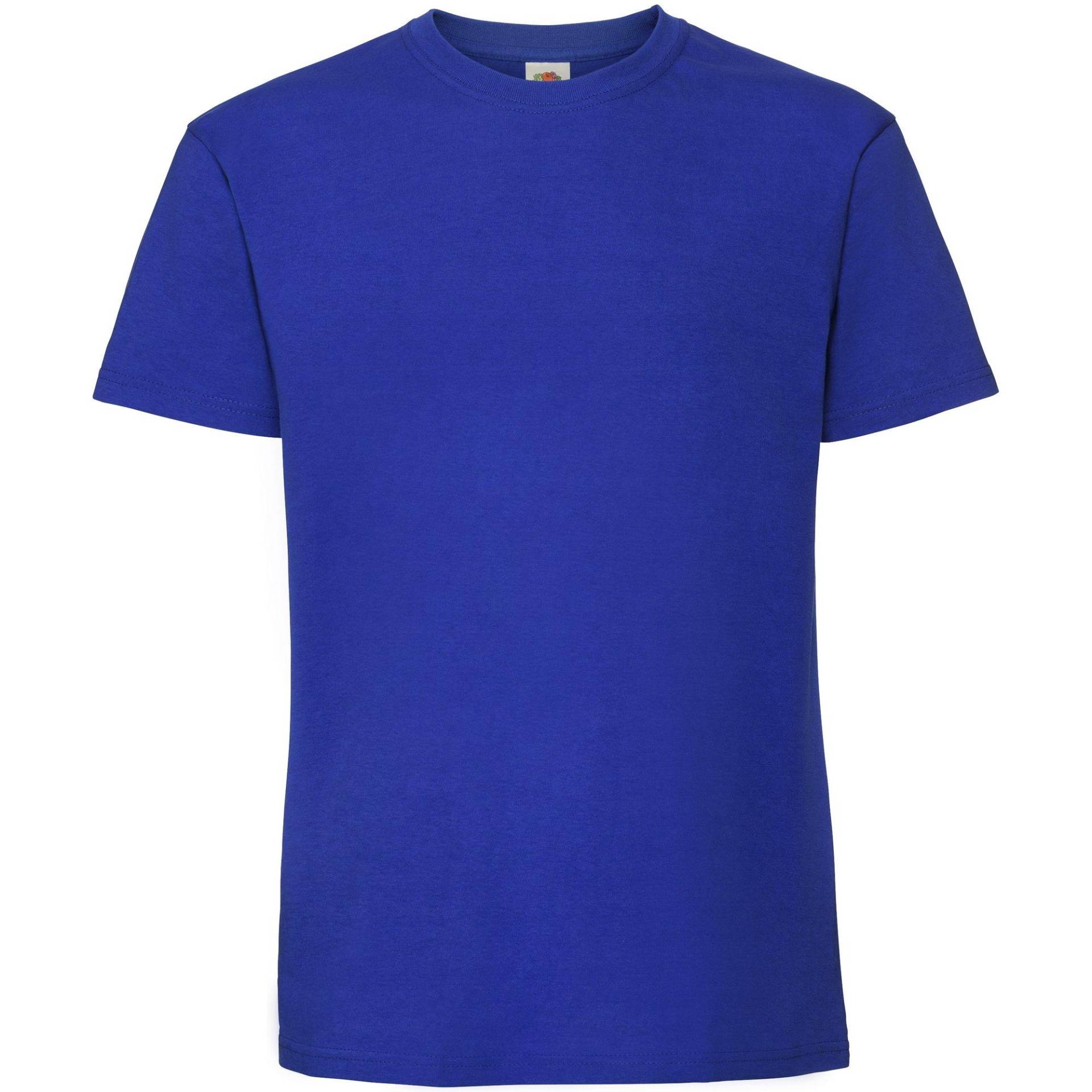 Premium Tshirt Damen Königsblau XL von Fruit of the Loom