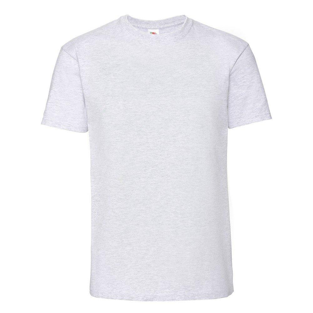 Premium Tshirt Damen Grau XXL von Fruit of the Loom