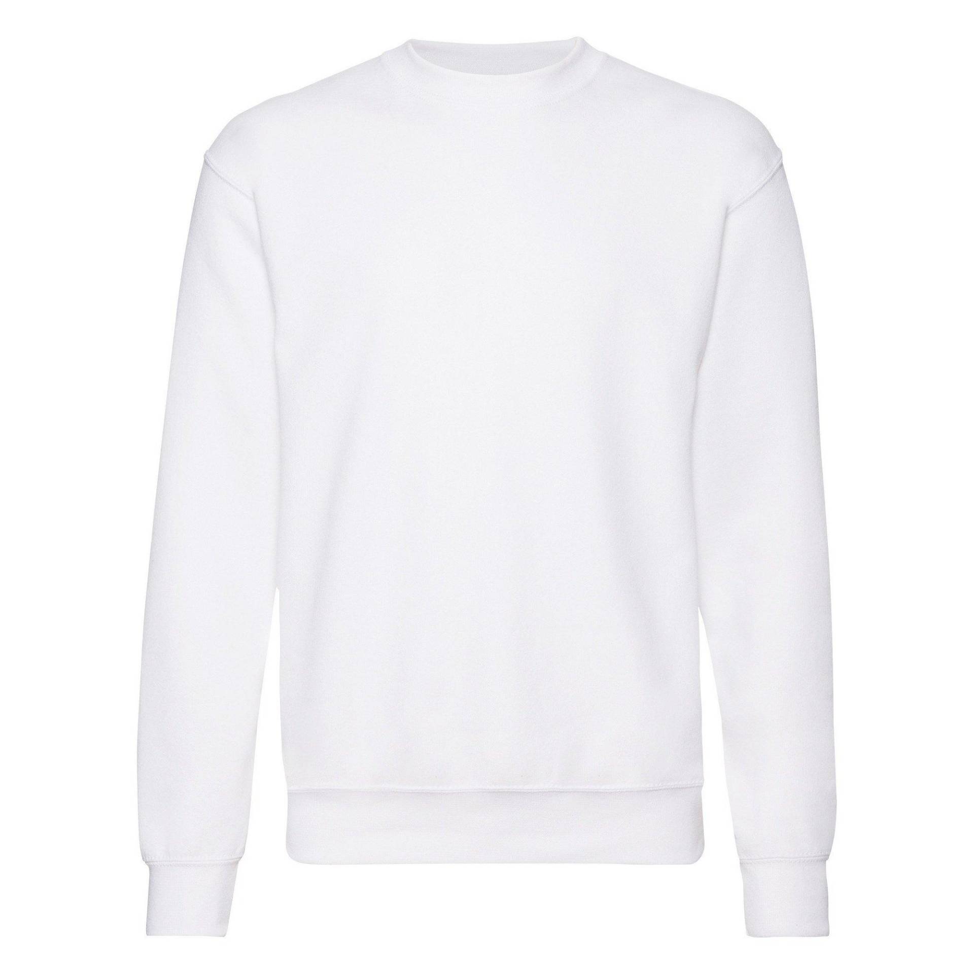 Set In Belcoro® Garn Pullover Herren Weiss M von Fruit of the Loom