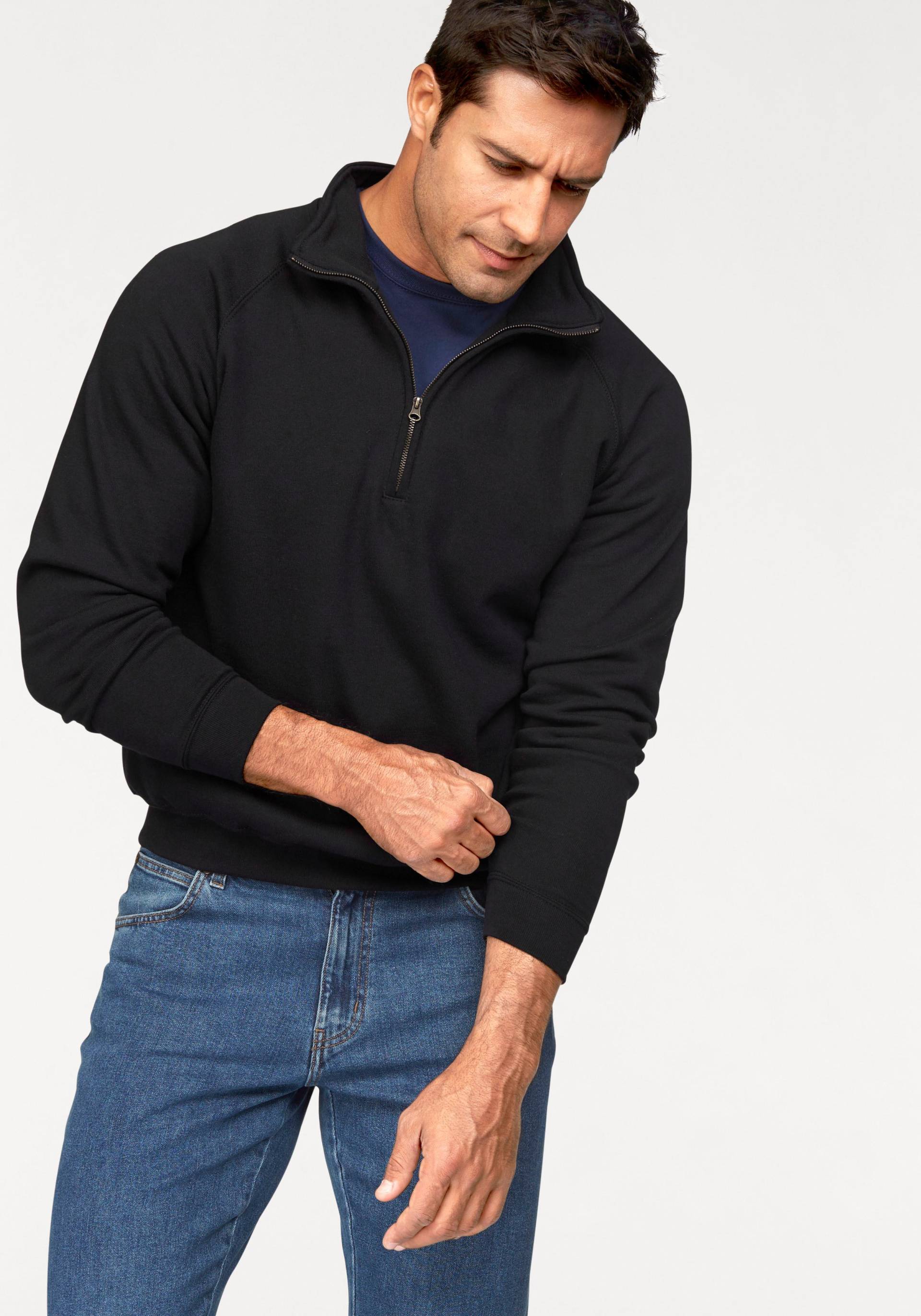 Fruit of the Loom Sweatshirt, mit Reissverschluss Fruit of the Loom Sweatshirt, mit Reissverschluss von Fruit of the Loom