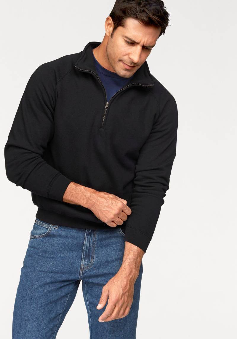 Fruit of the Loom Sweatshirt, mit Reissverschluss von Fruit of the Loom