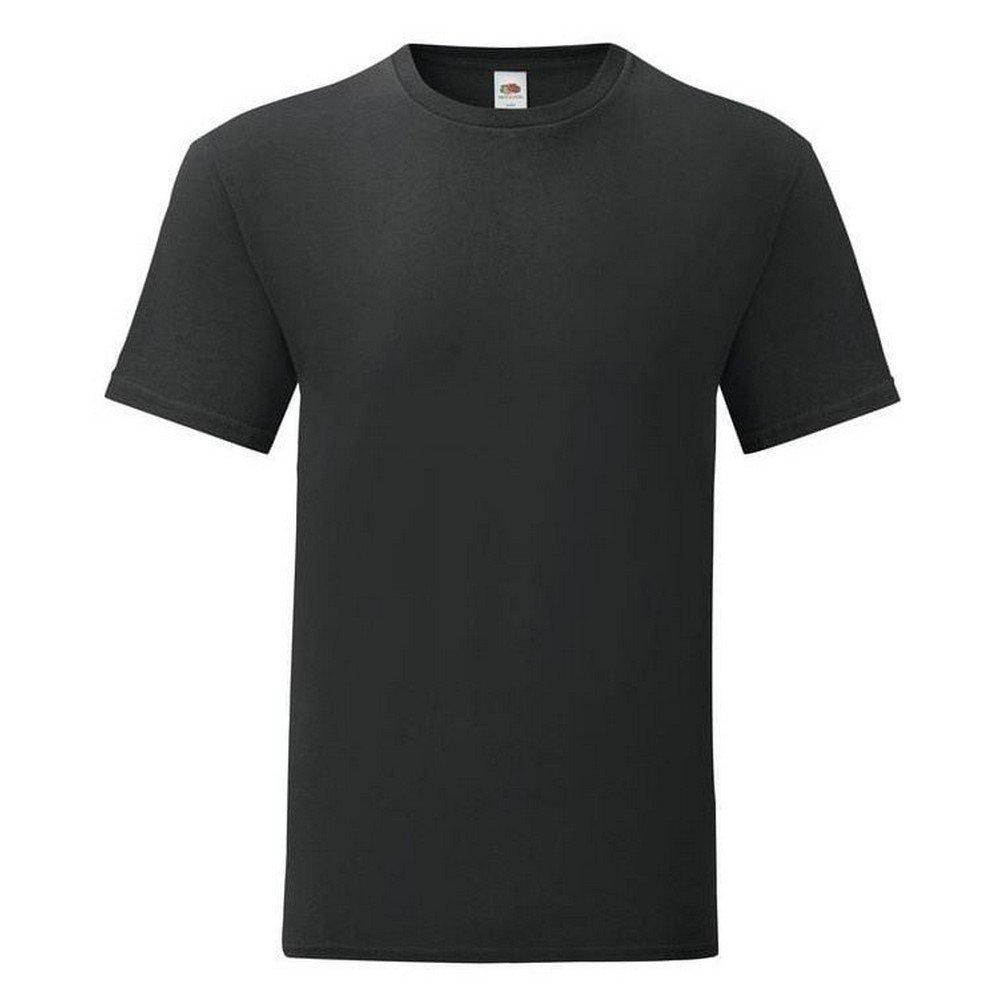 Iconic 150 Tshirt Herren Schwarz XL von Fruit of the Loom