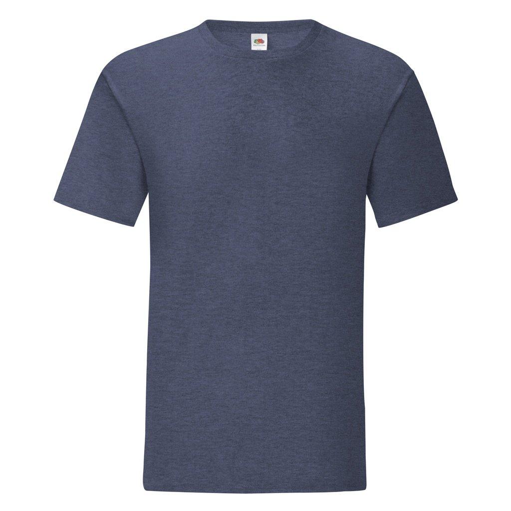 Iconic T-shirt (packung Mit 5) Herren Marine XXL von Fruit of the Loom