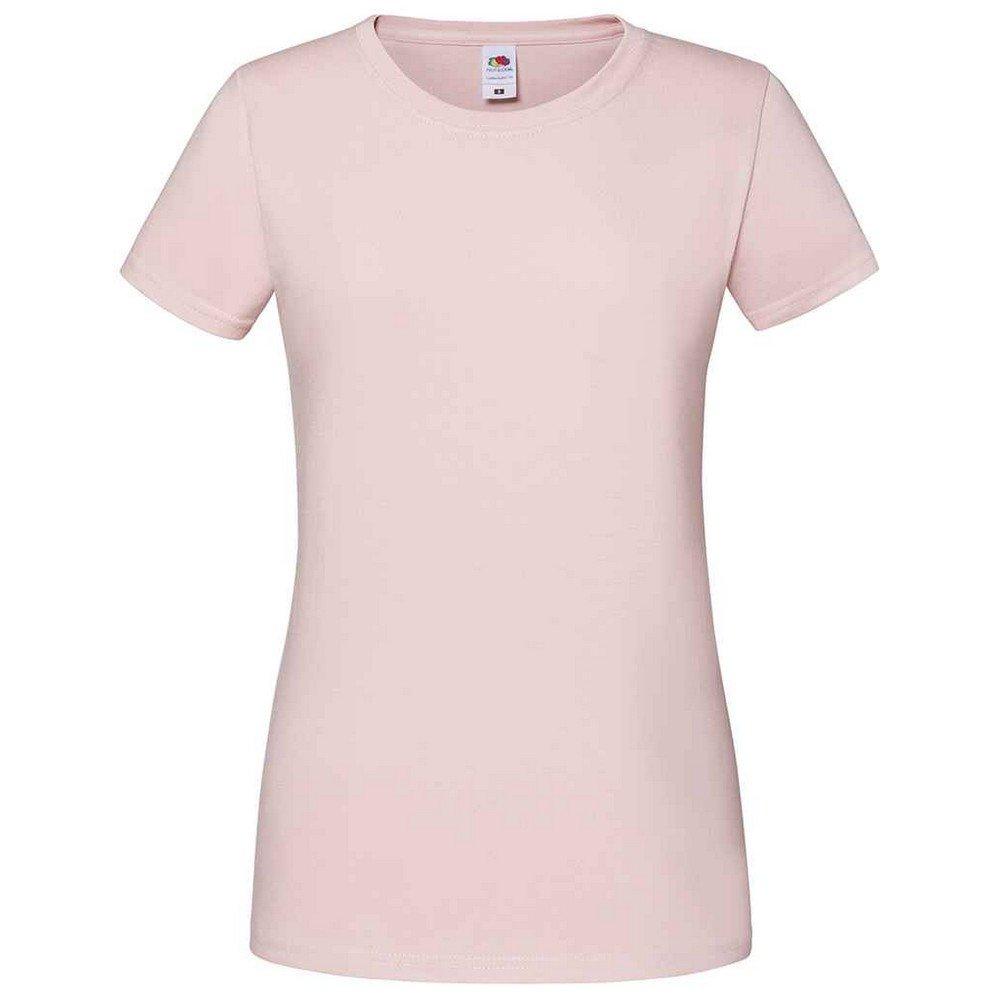 Iconic Tshirt Damen Pink Teal XS von Fruit of the Loom