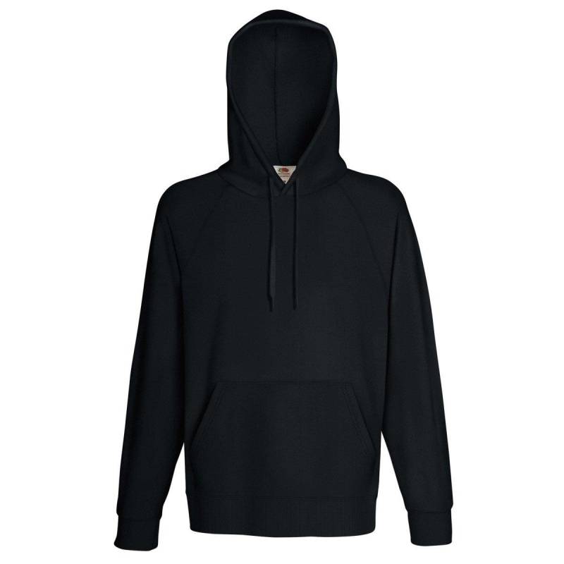 Kapuzenpullover (240 Gsm) Herren Schwarz XL von Fruit of the Loom