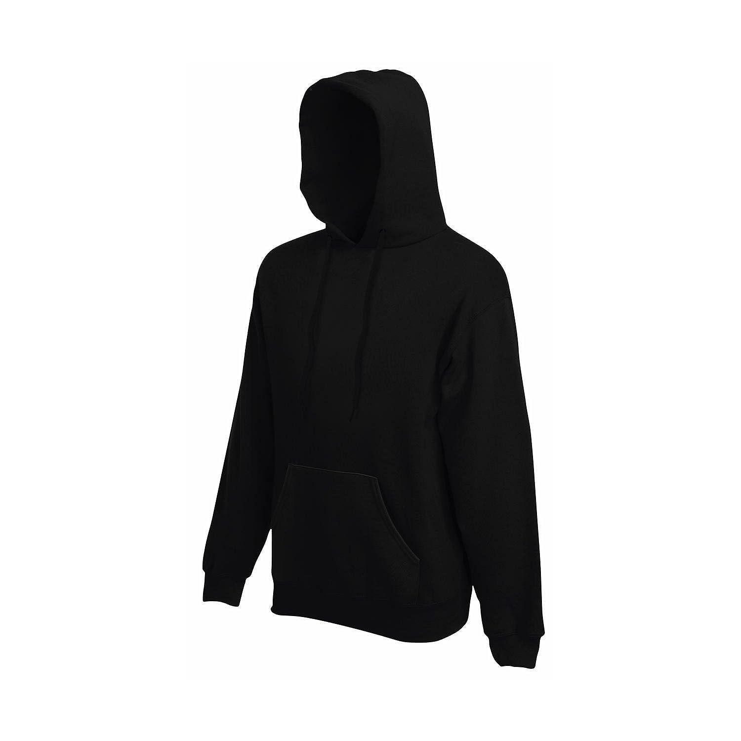 Kapuzenpullover Herren Schwarz S von Fruit of the Loom