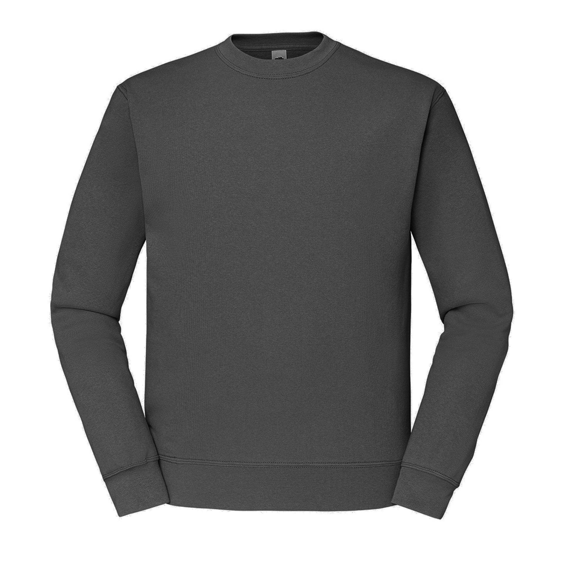 Klassik Drop Schulter Sweatshirt Herren Taubengrau S von Fruit of the Loom