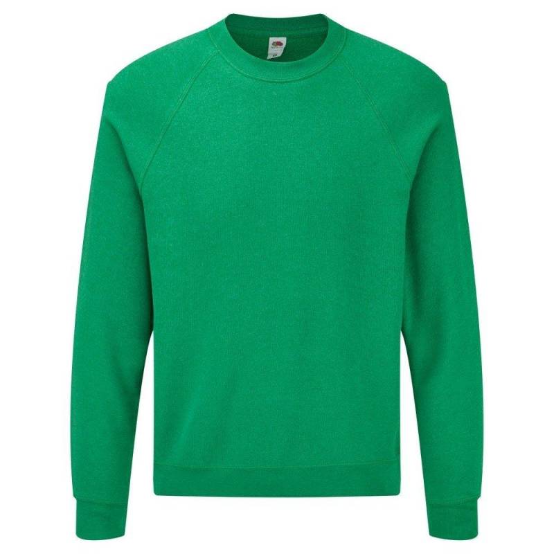 Belcoro® Pullover Sweatshirt Herren Grün L von Fruit of the Loom