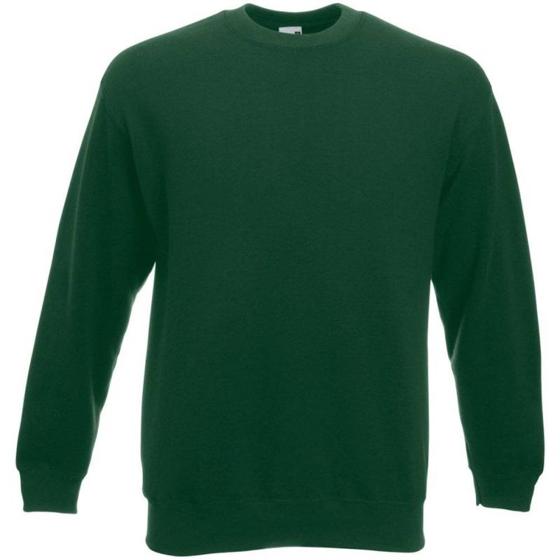 Belcoro® Garn Pullover Herren Grün M von Fruit of the Loom